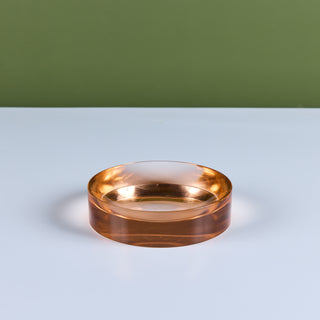 Murano Rose Glass Ashtray