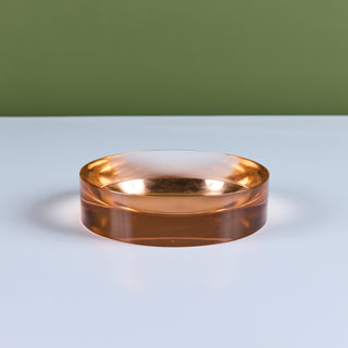 Murano Rose Glass Ashtray