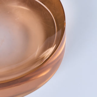 Murano Rose Glass Ashtray