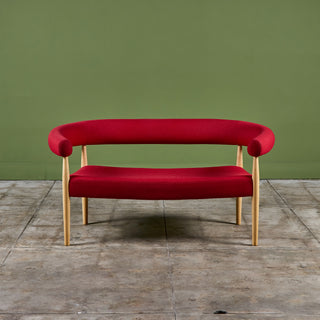Nanna and Jørgen Ditzel "Ring" Settee for Fredericia Stolefabrik