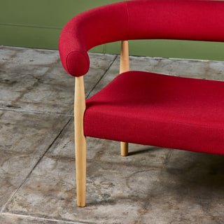 Nanna and Jørgen Ditzel "Ring" Settee for Fredericia Stolefabrik