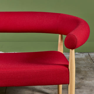 Nanna and Jørgen Ditzel "Ring" Settee for Fredericia Stolefabrik