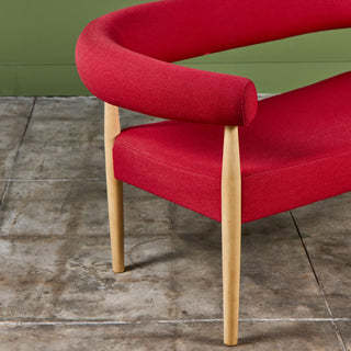 Nanna and Jørgen Ditzel "Ring" Settee for Fredericia Stolefabrik