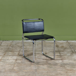 "CH66" Double-Cantilever Side Chair by Nicos Zographos