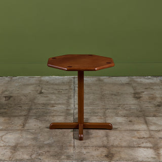 Octagonal Teak Side Table