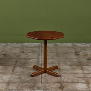 Octagonal Teak Side Table
