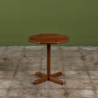 Octagonal Teak Side Table