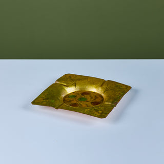 California Cloisonné Enamel-on-Copper Ashtray