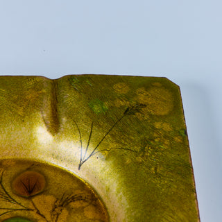 California Cloisonné Enamel-on-Copper Ashtray