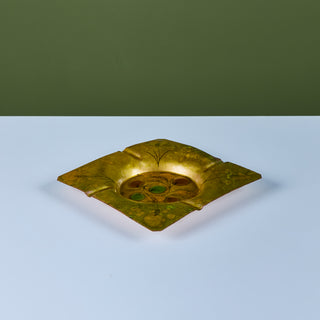California Cloisonné Enamel-on-Copper Ashtray