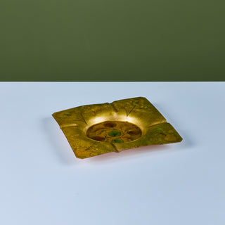 California Cloisonné Enamel-on-Copper Ashtray