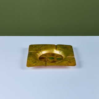 California Cloisonné Enamel-on-Copper Ashtray