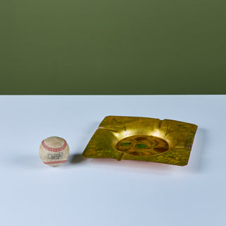 California Cloisonné Enamel-on-Copper Ashtray