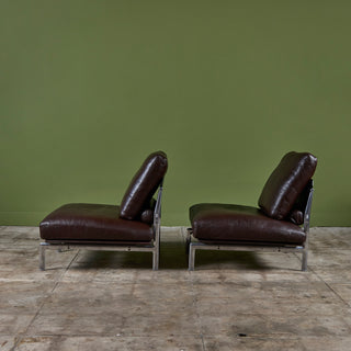 Pair of 'Diesis'  Lounge Chairs by Antonio Citterio and Paolo Nava for B&B Italia