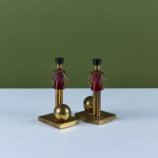 Pair of "Sentinel" Toy Soldier Bookends by Walter von Nessen for Chase USA