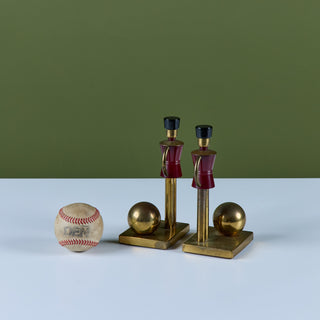 Pair of "Sentinel" Toy Soldier Bookends by Walter von Nessen for Chase USA