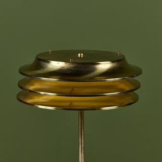 Pair of Kai Ruokonen Brass Table Lamps for Orno