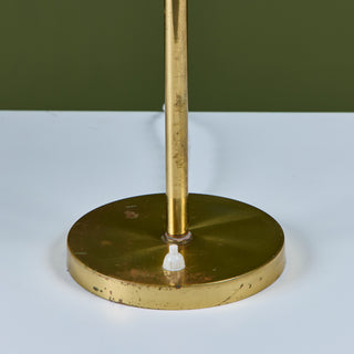 Pair of Kai Ruokonen Brass Table Lamps for Orno