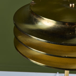 Pair of Kai Ruokonen Brass Table Lamps for Orno