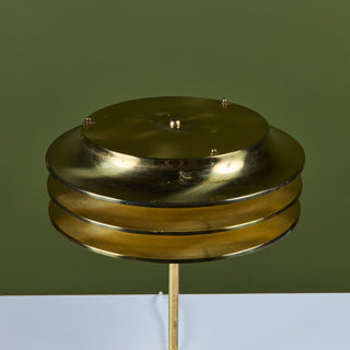 Pair of Kai Ruokonen Brass Table Lamps for Orno