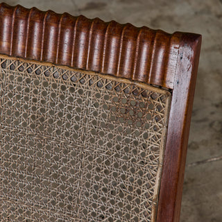 Pair of Curved Arm French Lounge Chairs