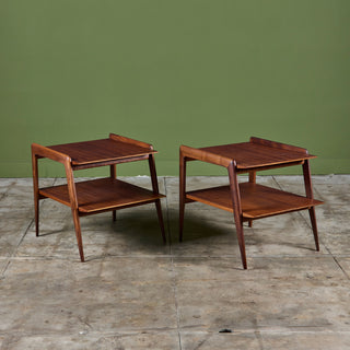 Pair of Two-Tier Side Tables by Gio Ponti for Singer & Sons