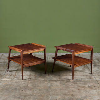 Pair of Two-Tier Side Tables by Gio Ponti for Singer & Sons