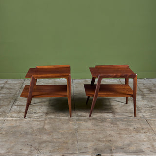 Pair of Two-Tier Side Tables by Gio Ponti for Singer & Sons