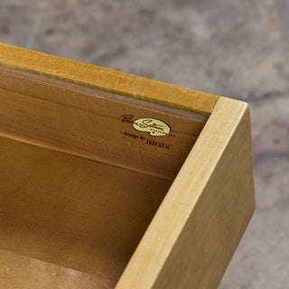 Pair of John Keal Side Tables for Brown Saltman