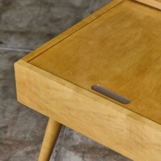 Pair of John Keal Side Tables for Brown Saltman