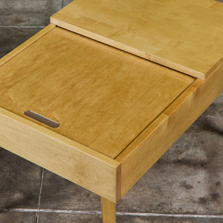 Pair of John Keal Side Tables for Brown Saltman