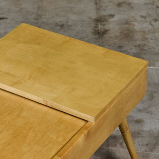 Pair of John Keal Side Tables for Brown Saltman