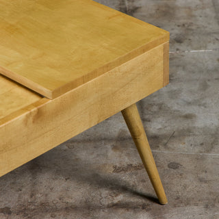 Pair of John Keal Side Tables for Brown Saltman