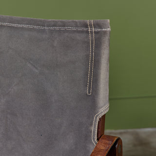 Pair of Kaare Klint Safari Lounge Chairs for Rud Rasmussen