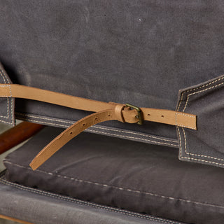 Pair of Kaare Klint Safari Lounge Chairs for Rud Rasmussen