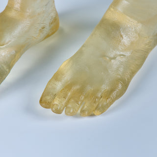 Pair of Resin Feet Sculptures