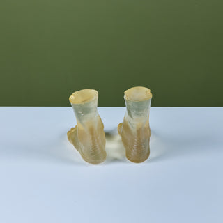 Pair of Resin Feet Sculptures