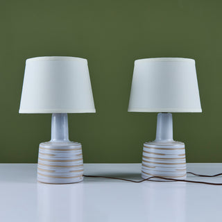 Pair of Gordon & Jane Martz Ceramic Lamps for Marshall Studios
