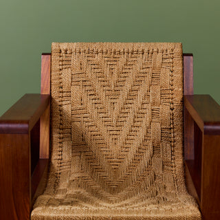 Mini Boga Style Woven Rope Lounge Chair