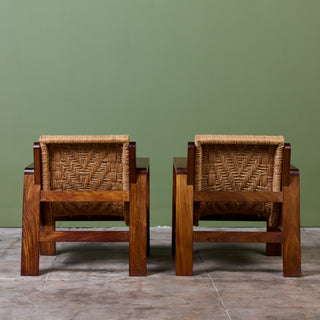 Mini Boga Style Woven Rope Lounge Chair