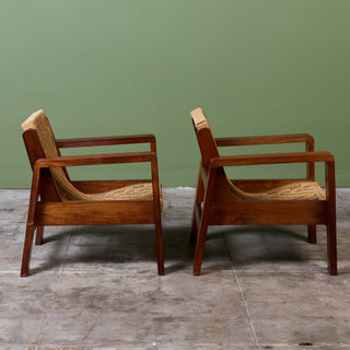 Mini Boga Style Woven Rope Lounge Chair