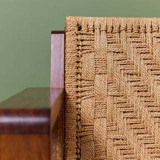 Mini Boga Style Woven Rope Lounge Chair