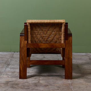 Mini Boga Style Woven Rope Lounge Chair
