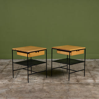 Pair of Rare Paul McCobb Nightstands for Planner Group