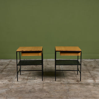 Pair of Rare Paul McCobb Nightstands for Planner Group