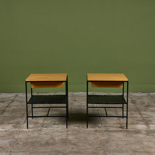 Pair of Rare Paul McCobb Nightstands for Planner Group