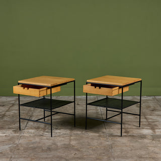 Pair of Rare Paul McCobb Nightstands for Planner Group