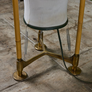 Pair of Ronald Cecil Sportes Bamboo Floor Lamps