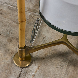 Pair of Ronald Cecil Sportes Bamboo Floor Lamps