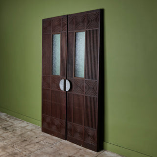 Sherrill Broudy Mahogany Panelcarve Doors
